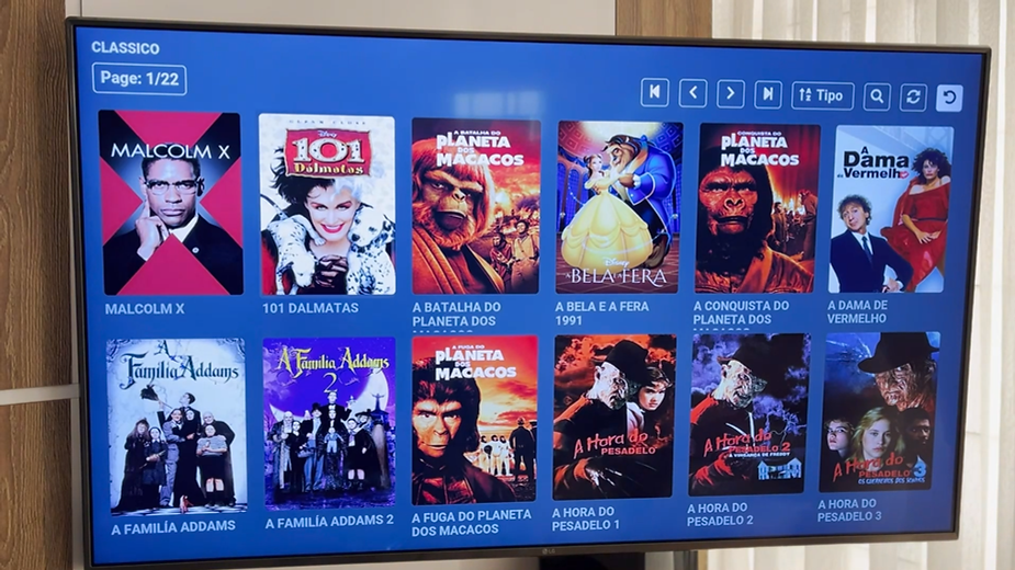 Assista seus Filmes com o DupleCast IPTV na sua TV SMART