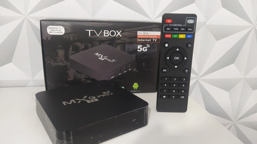 Senha Padrão TV Box MXQ 4K